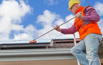 Weeley soft wash roof cleaning